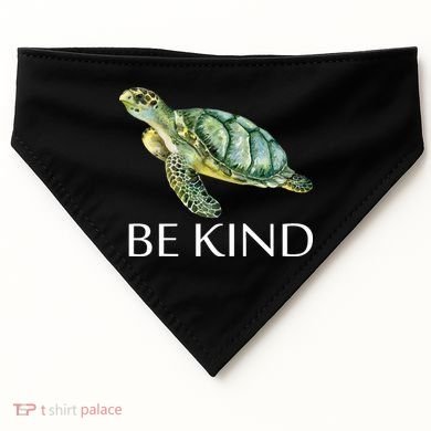 Be Kind Turtle USA-Made Doggie Bandana