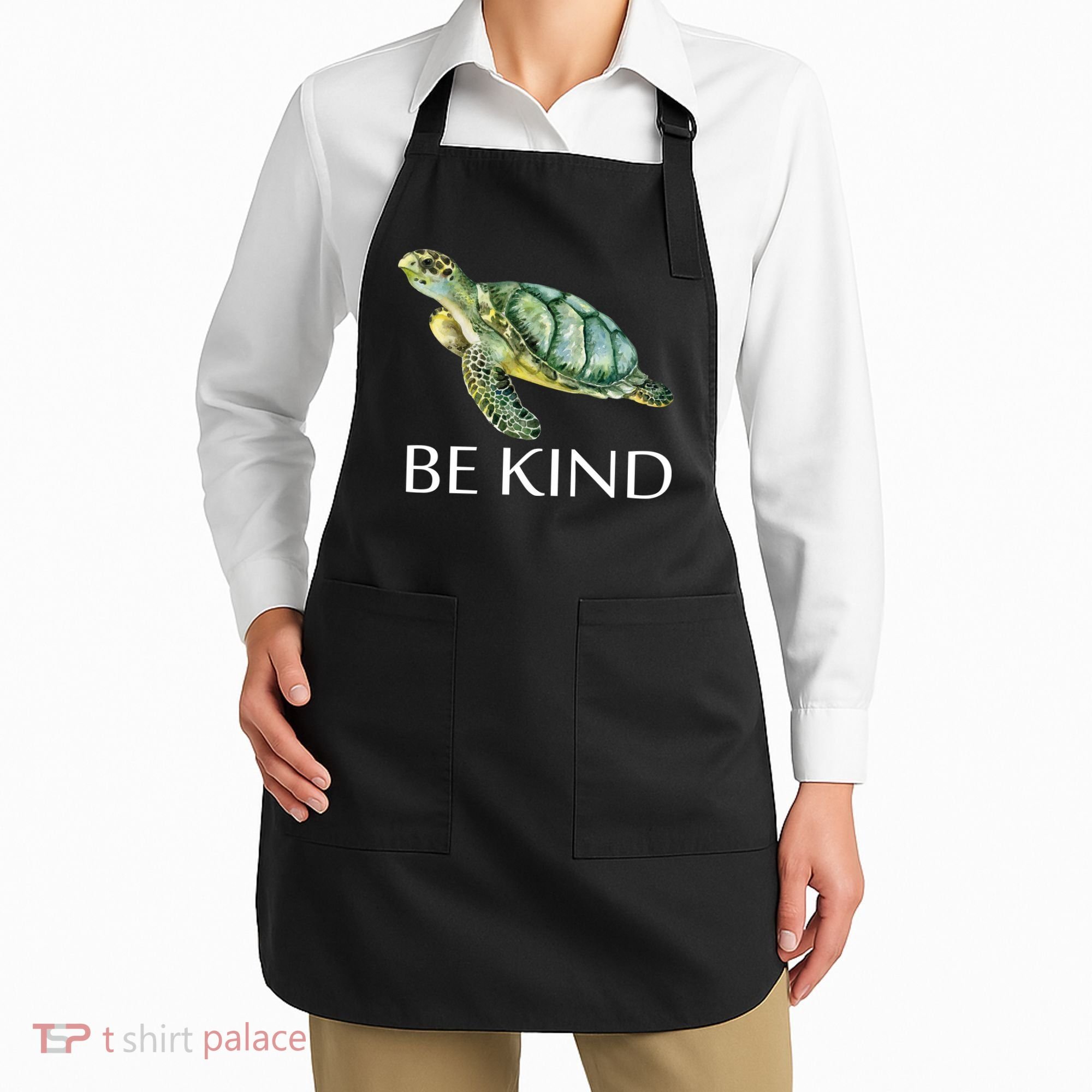 Be Kind Turtle Apron