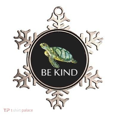 Be Kind Turtle Ornament