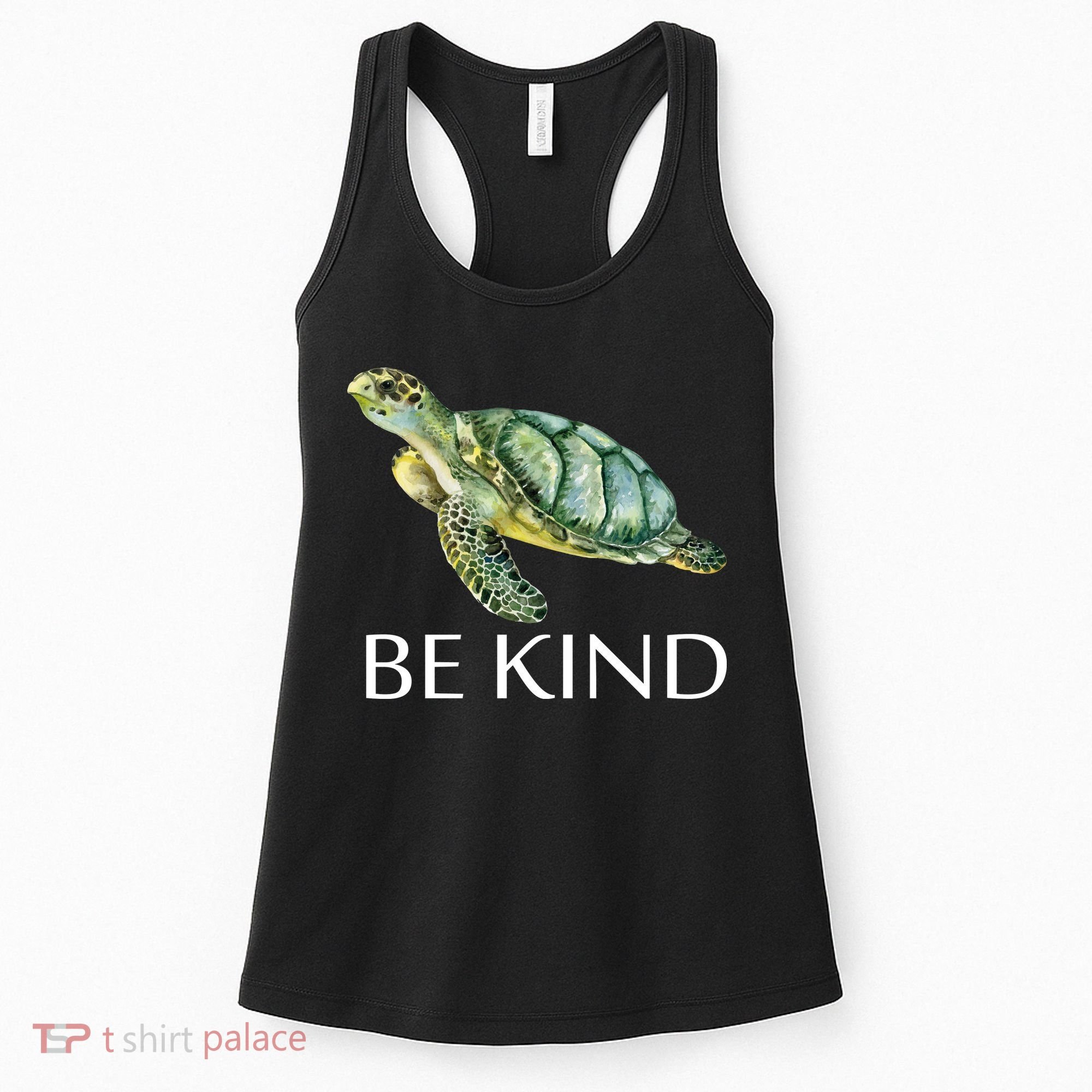 Be Kind Turtle Women's Tank Top