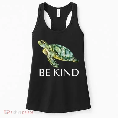 Be Kind Turtle Women's Tank Top