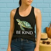 Be Kind Turtle Women's Tank Top thumb 2