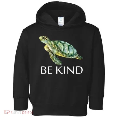 Be Kind Turtle Toddler Hoodie