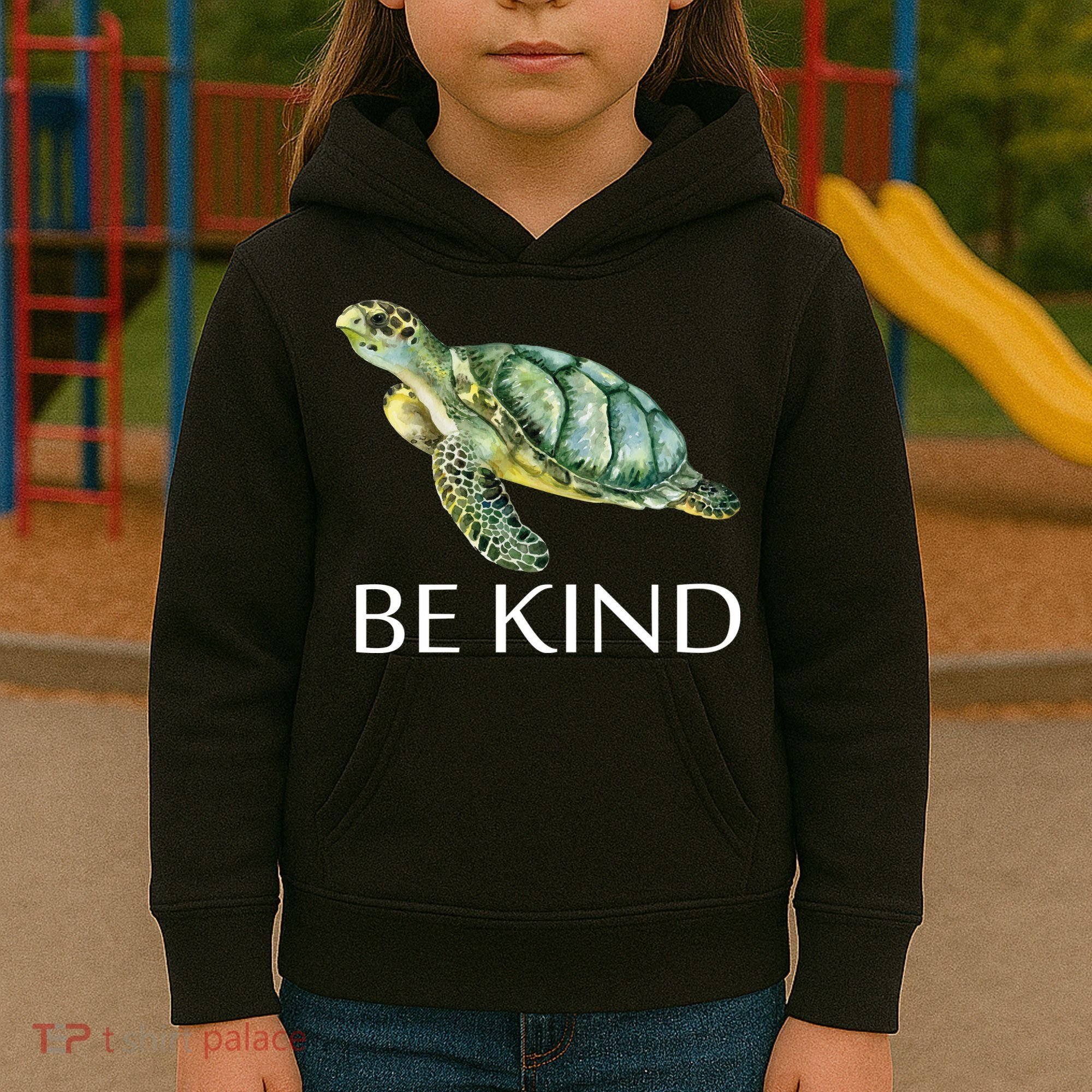 Be Kind Turtle Kids Hoodie