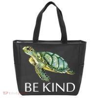 Be Kind Turtle Tote Bag thumb 0