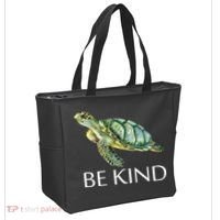Be Kind Turtle Tote Bag thumb 2
