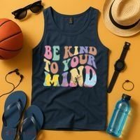 Be Kind To Your Mind Mental Health Tank Top thumb 4
