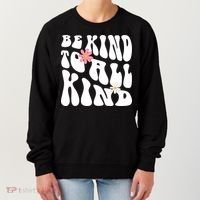 Be Kind To All Kind Retro Quote Women's Sweatshirt thumb 0