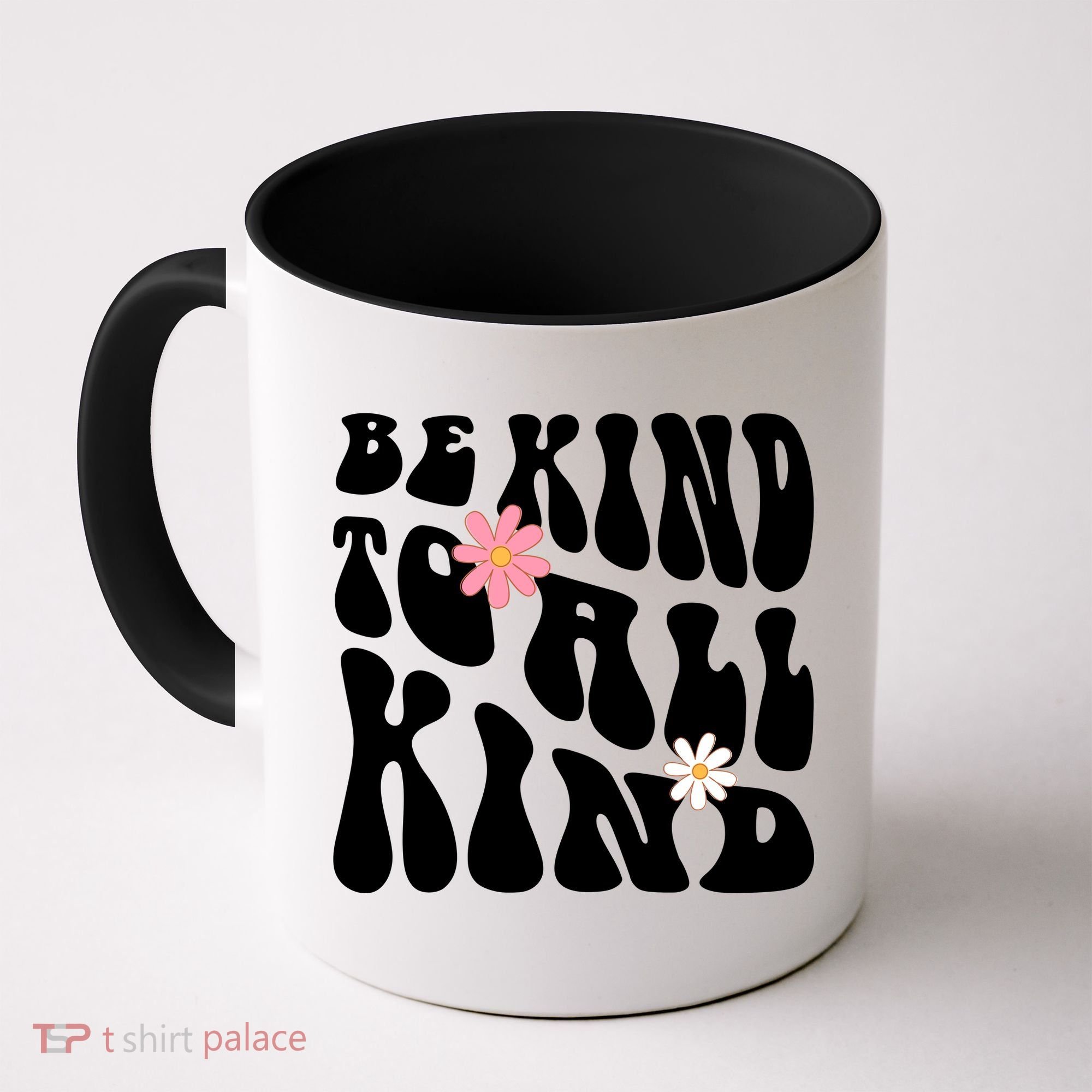 Be Kind To All Kind Retro Quote Coffee Mug