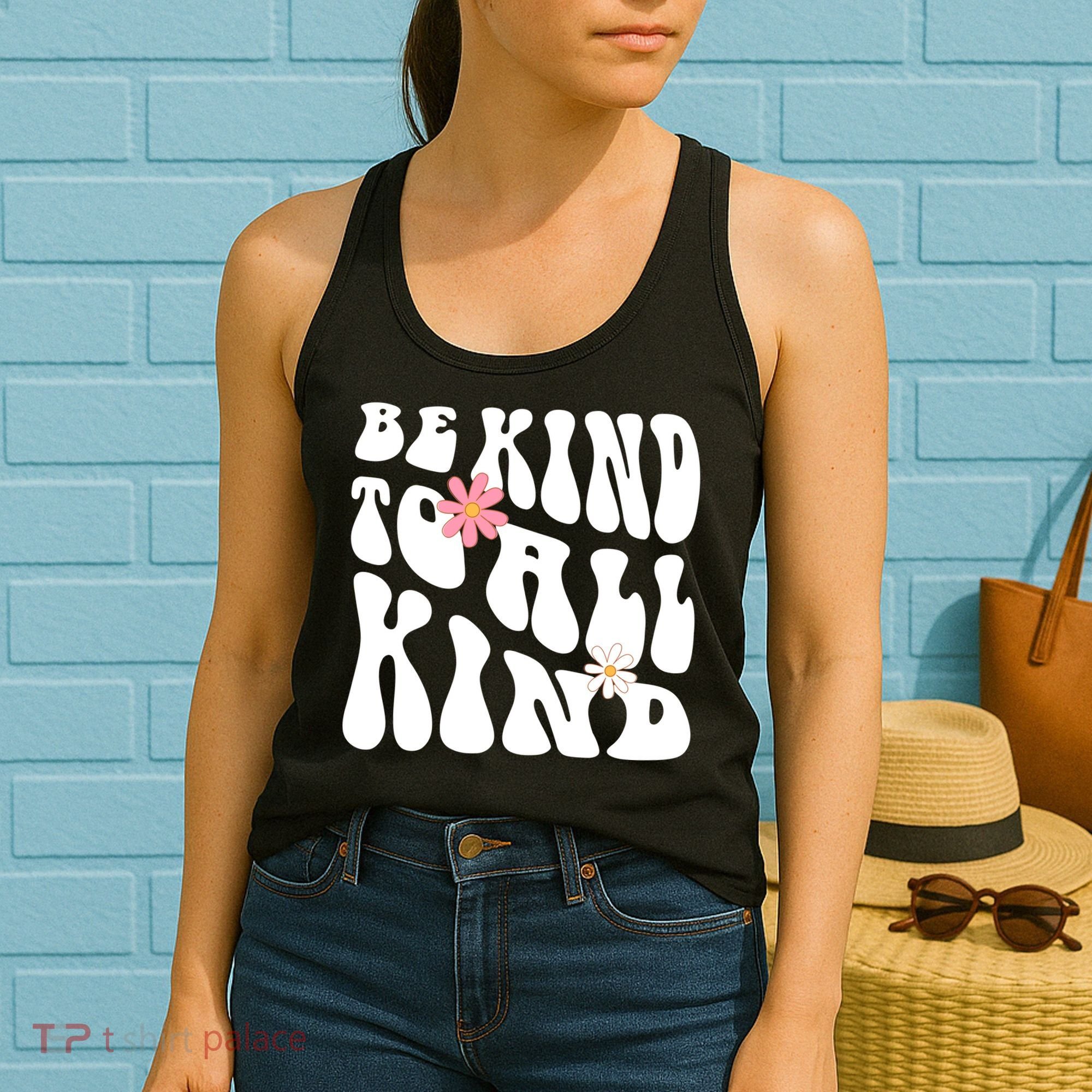 Be Kind To All Kind Retro Quote Women's Tank Top