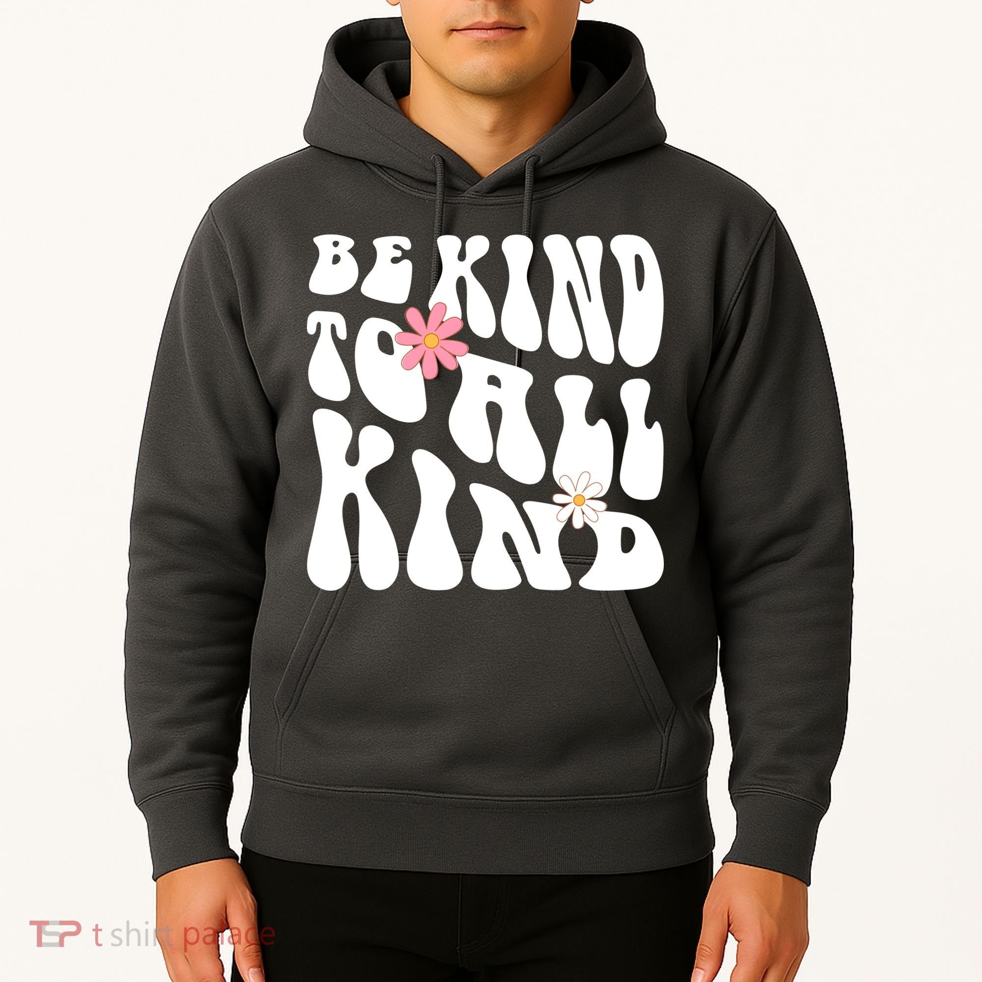 Be Kind To All Kind Retro Quote Hoodie