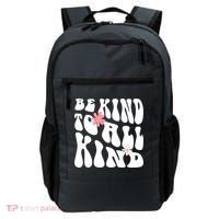 Be Kind To All Kind Retro Quote Backpack thumb 0