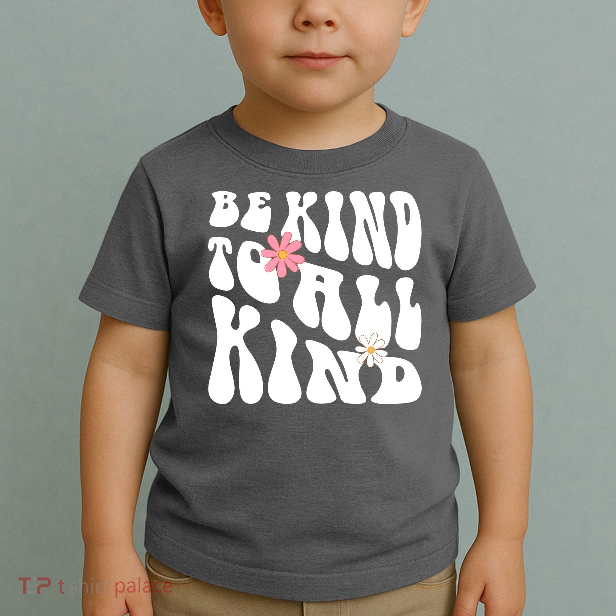 Be Kind To All Kind Retro Quote Toddler T-Shirt