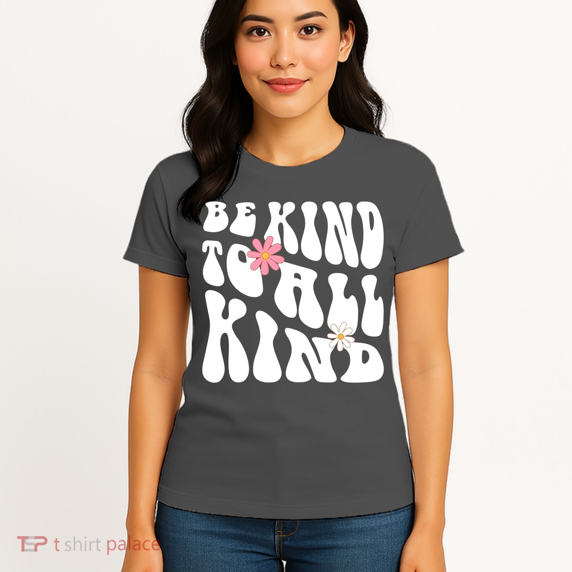 Be Kind To All Kind Retro Quote Women's T-Shirt