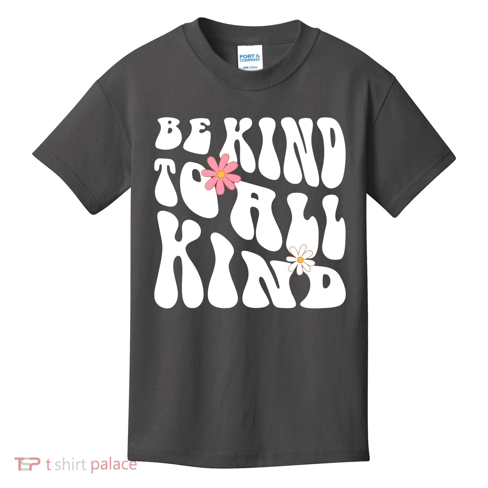Be Kind To All Kind Retro Quote Kids T-Shirt