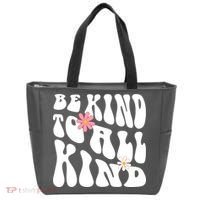 Be Kind To All Kind Retro Quote Tote Bag thumb 0