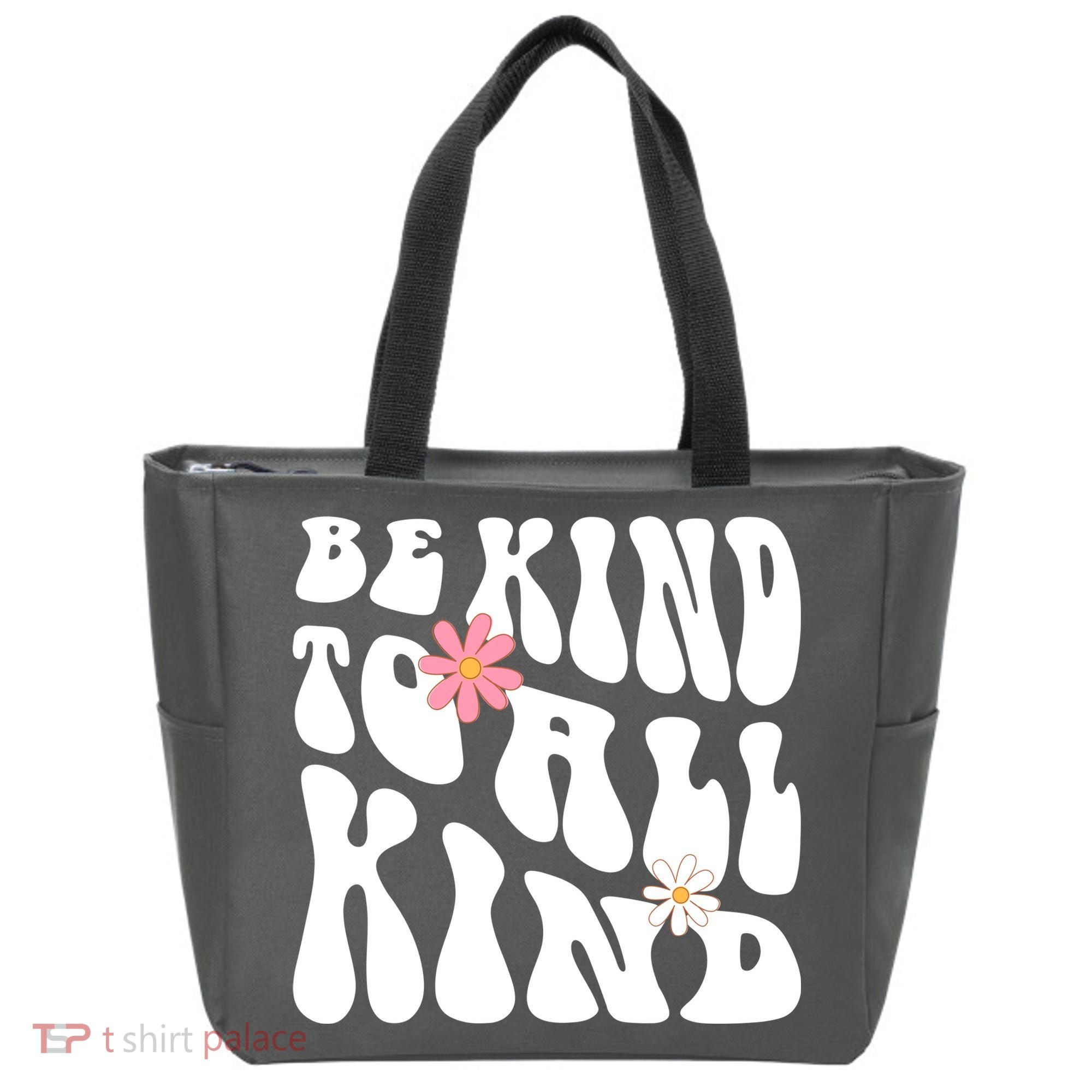 Be Kind To All Kind Retro Quote Tote Bag