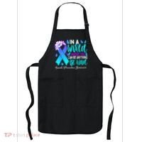 Be Kind Teal Purple Ribbon Suicide Prevention Awareness Apron thumb 0