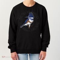 Belted Kingfisher The Original Bird Punk Women's Sweatshirt thumb 0