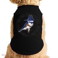 Belted Kingfisher The Original Bird Punk Doggie Tank thumb 0