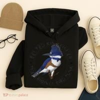 Belted Kingfisher The Original Bird Punk Hoodie thumb 4