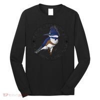 Belted Kingfisher The Original Bird Punk Long Sleeve Shirt thumb 0