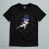 Belted Kingfisher The Original Bird Punk T-Shirt thumb 5
