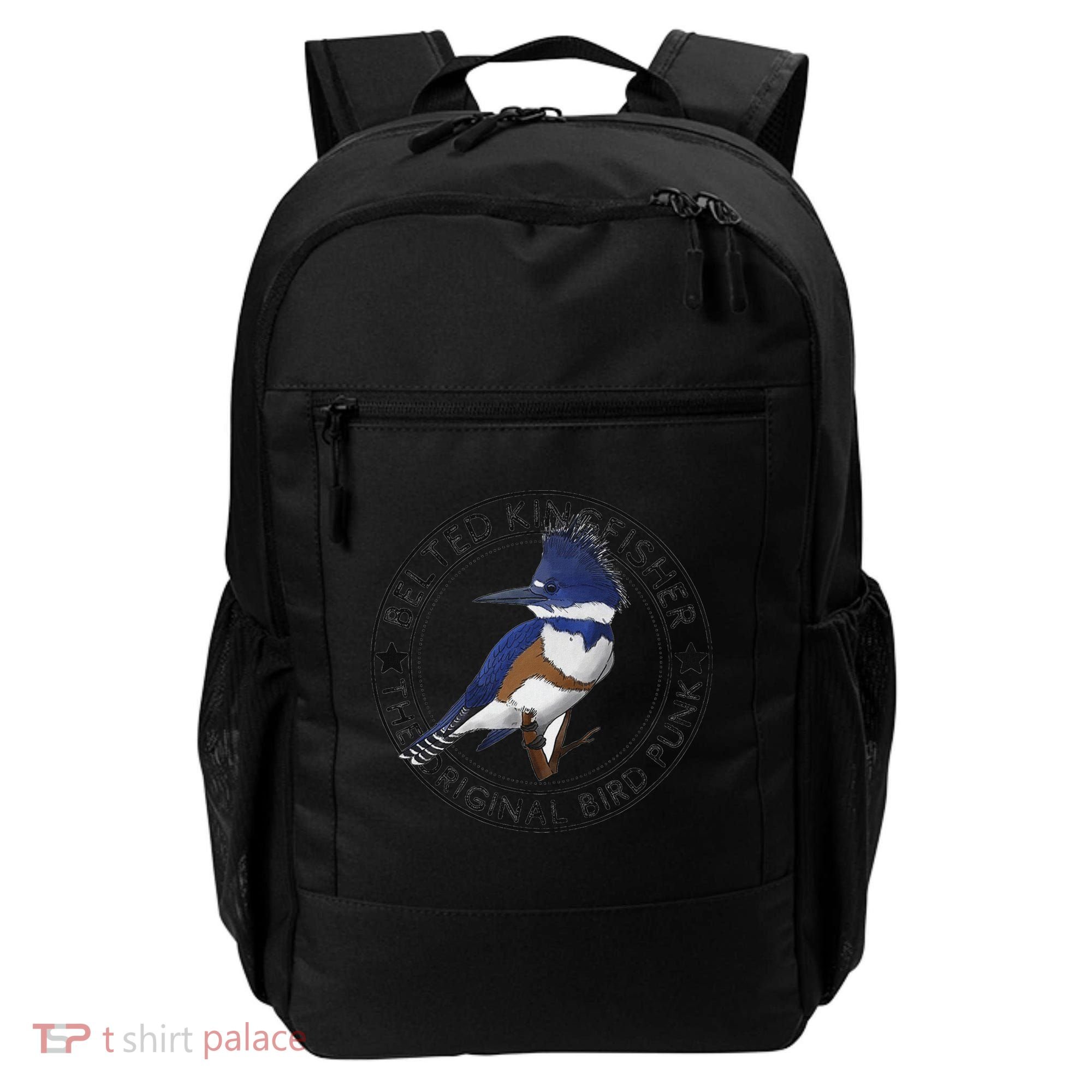 Belted Kingfisher The Original Bird Punk Backpack