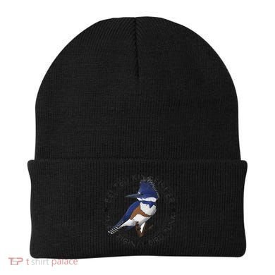 Belted Kingfisher The Original Bird Punk Beanie