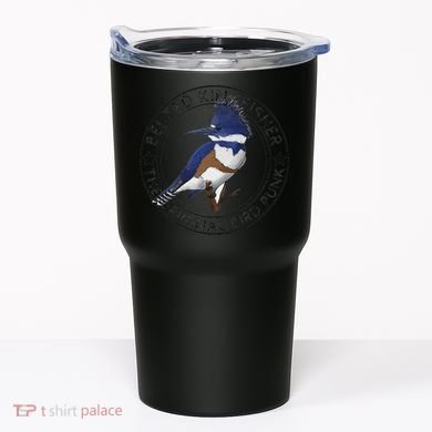 Belted Kingfisher The Original Bird Punk Tumbler
