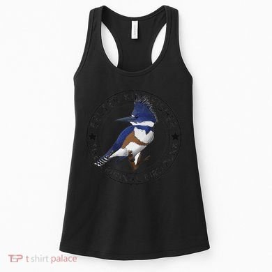 Belted Kingfisher The Original Bird Punk Women's Tank Top