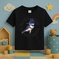 Belted Kingfisher The Original Bird Punk Toddler T-Shirt thumb 3