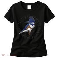 Belted Kingfisher The Original Bird Punk Women's T-Shirt thumb 0