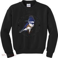 Belted Kingfisher The Original Bird Punk Kids Sweatshirt thumb 0