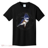 Belted Kingfisher The Original Bird Punk Kids T-Shirt thumb 0