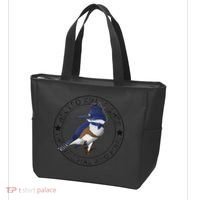 Belted Kingfisher The Original Bird Punk Tote Bag thumb 3