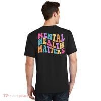 Be Kind To Your Kind Mental Health Matters Back & Front T-Shirt thumb 1