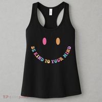 Be Kind To Your Kind Mental Health Matters Back & Front Women's Tank Top thumb 3