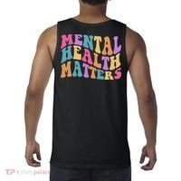 Be Kind To Your Kind Mental Health Matters Back & Front Tank Top thumb 1