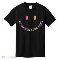 Be Kind To Your Kind Mental Health Matters Back & Front Kids T-Shirt thumb 0