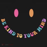 Be Kind To Your Kind Mental Health Matters Back & Front Kids T-Shirt thumb 4
