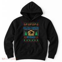 Backgammon King Ugly Christmas Hoodie thumb 0