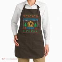 Backgammon King Ugly Christmas Apron thumb 2