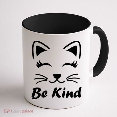 Be Kind Unity Day Anti Bullying Kitten Coffee Mug back