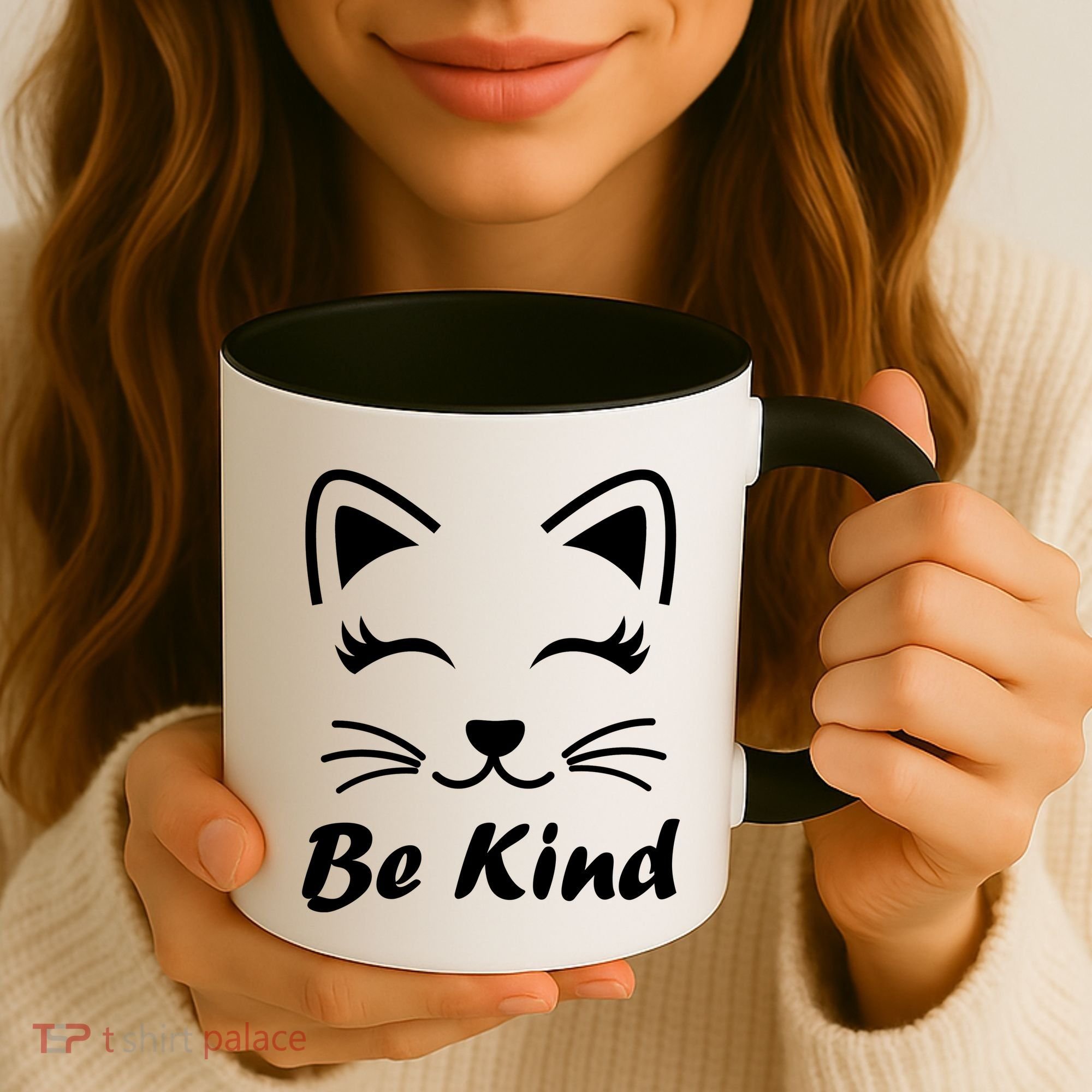 Be Kind Unity Day Anti Bullying Kitten Coffee Mug