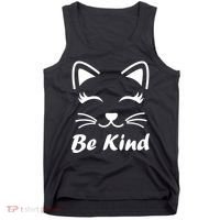 Be Kind Unity Day Anti Bullying Kitten Tank Top thumb 0