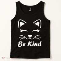 Be Kind Unity Day Anti Bullying Kitten Tank Top thumb 2