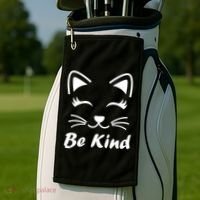 Be Kind Unity Day Anti Bullying Kitten Golf Towel thumb 2