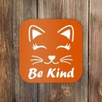 Be Kind Unity Day Anti Bullying Kitten Coaster thumb 0