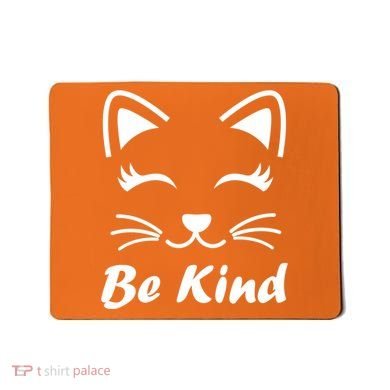 Be Kind Unity Day Anti Bullying Kitten Mousepad